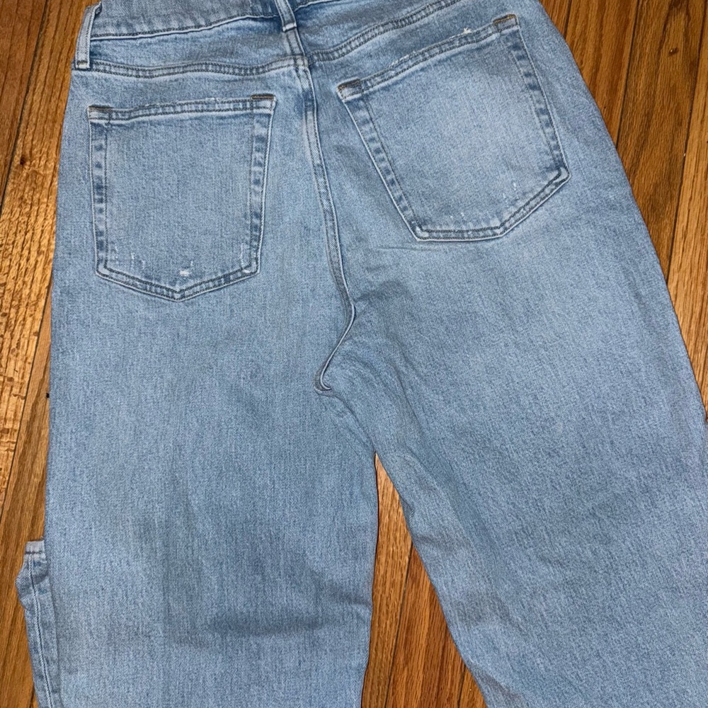 Light Blue Women's Jeans - Picture 4 of 6